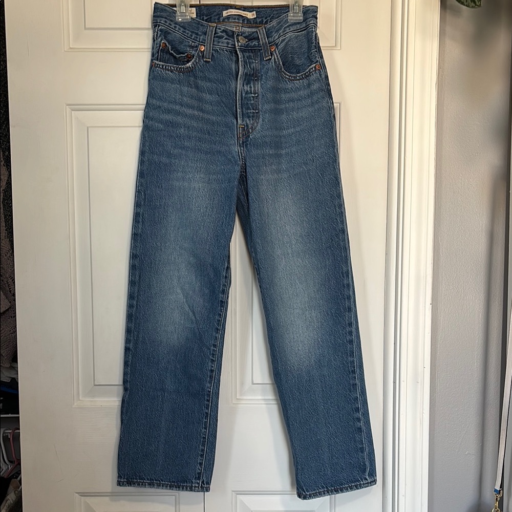 Levi’s Classic Straight-Leg Blue Jeans